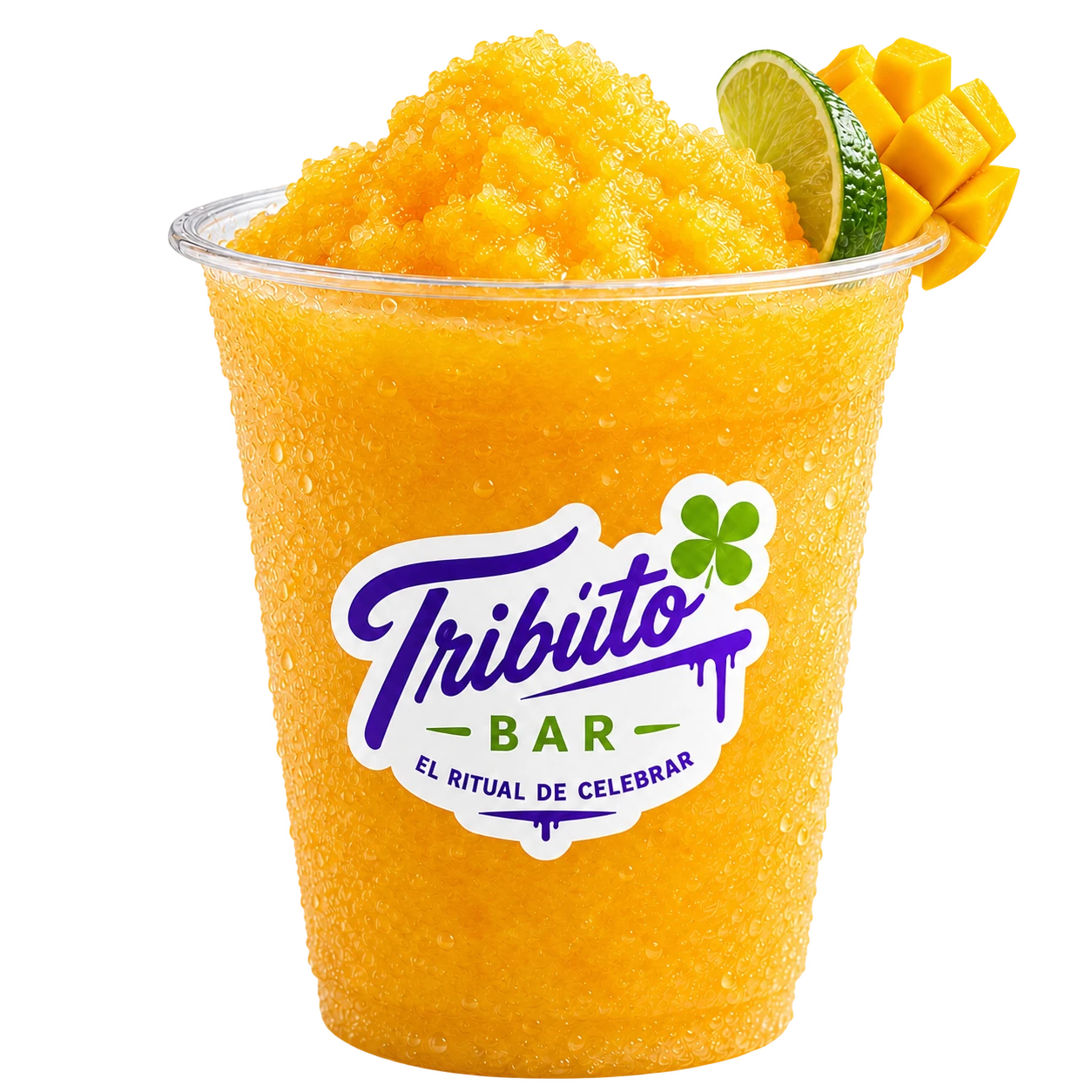 La Mandona, cóctel granizado de mango con tequila de Tríbuto