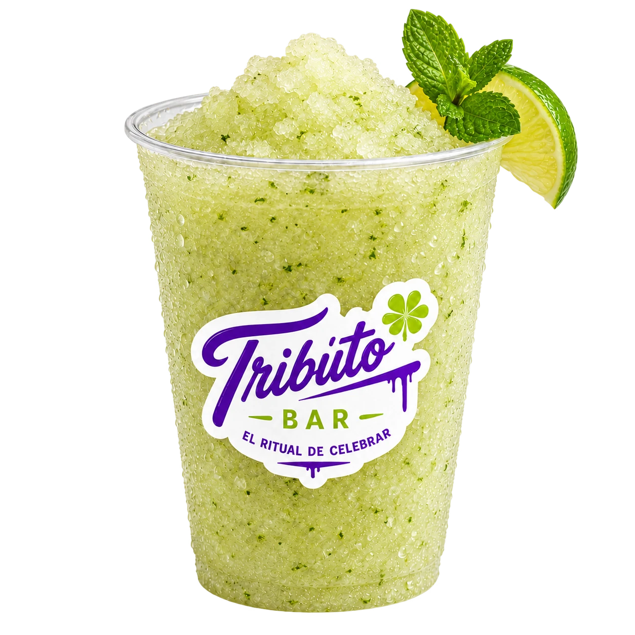 Yerba Santa, cóctel granizado de mojito de Tríbuto